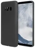 Samsung Galaxy S8 Plus Matt Black Silicone Gel Case - MA-UNB-017